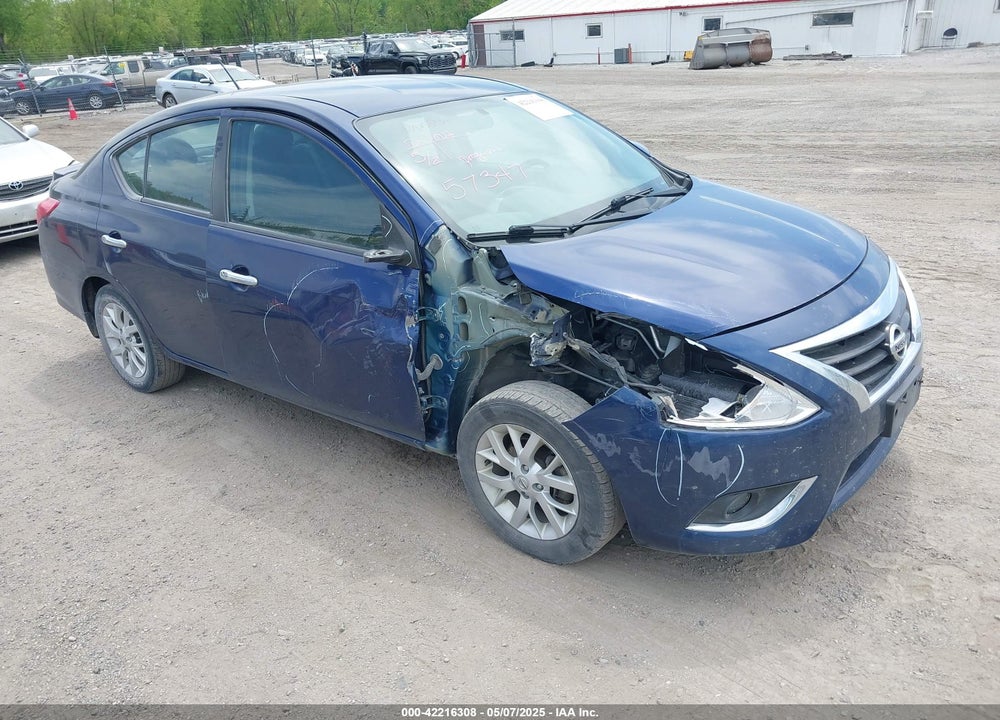 2019 NISSAN VERSA 1.6 SV VIN: 3N1CN7AP7KL809443