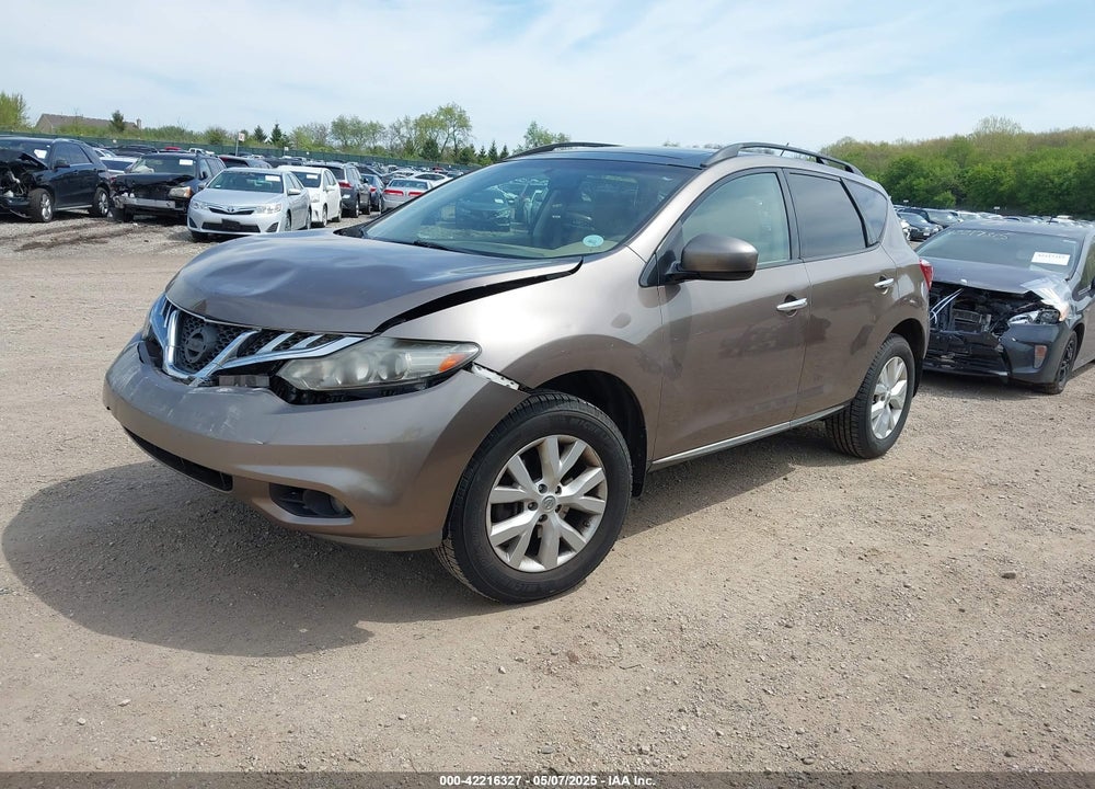 2011 NISSAN MURANO SV VIN: JN8AZ1MW8BW170528