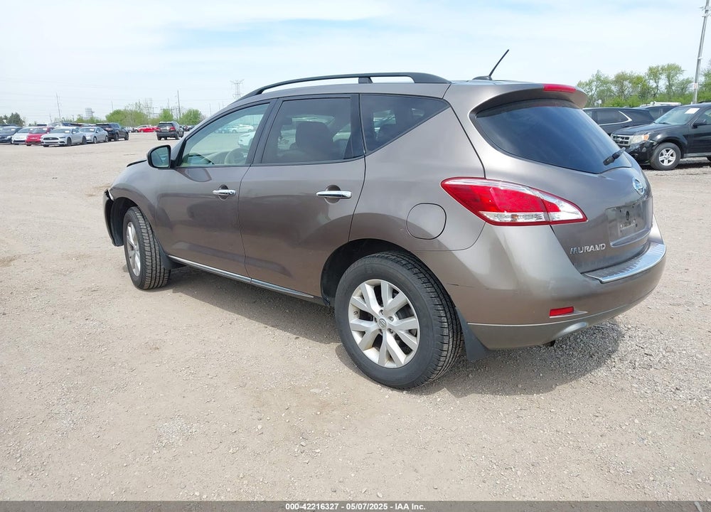 2011 NISSAN MURANO SV VIN: JN8AZ1MW8BW170528