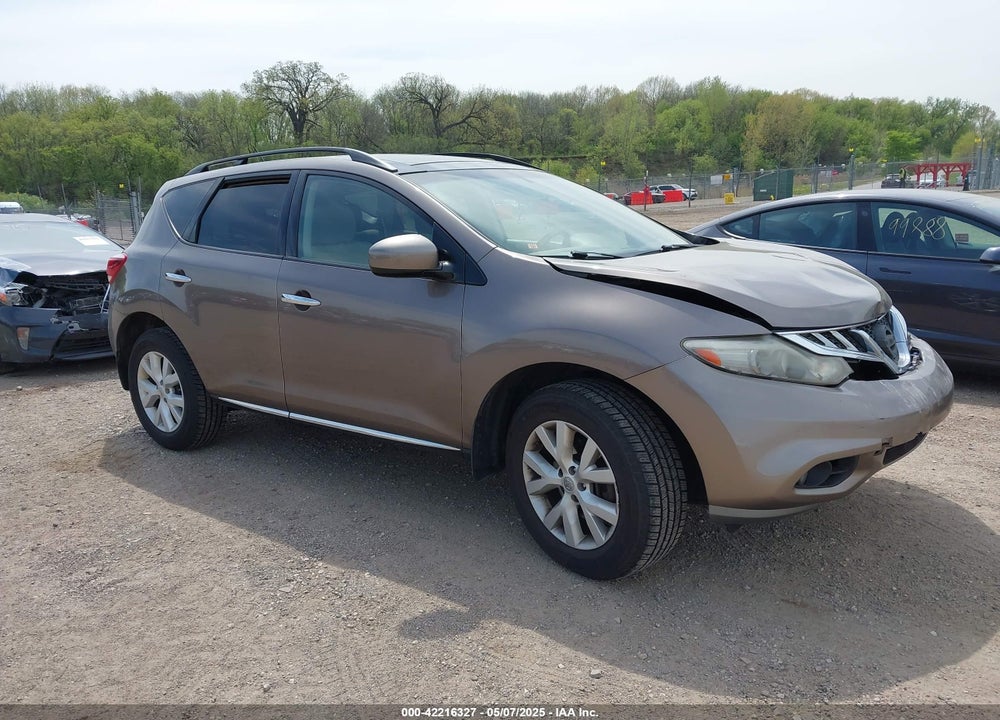 2011 NISSAN MURANO SV VIN: JN8AZ1MW8BW170528