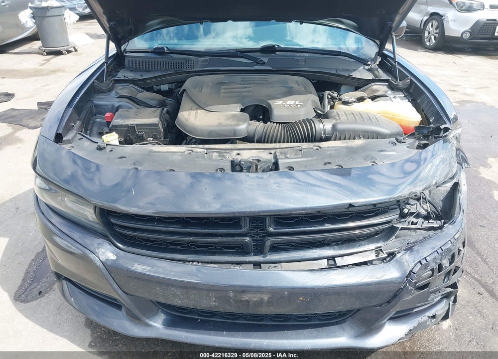 2016 DODGE CHARGER VIN: 2C3CDXHG9GH350295