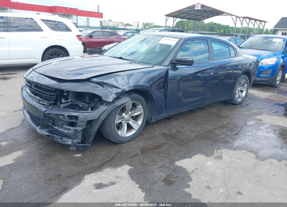 2016 DODGE CHARGER VIN: 2C3CDXHG9GH350295