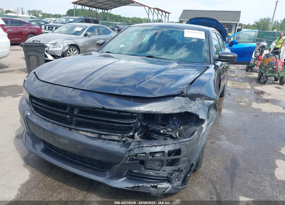 2016 DODGE CHARGER VIN: 2C3CDXHG9GH350295