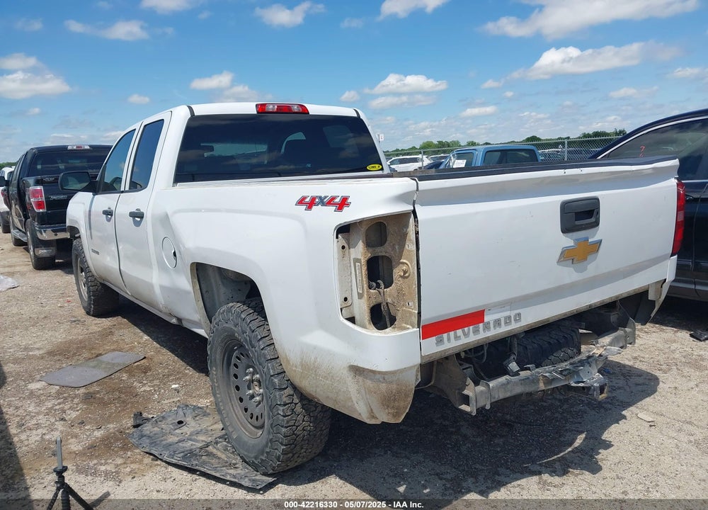 2017 CHEVROLET SILVERADO 1500 WT VIN: 1GCVKNECXHZ361291