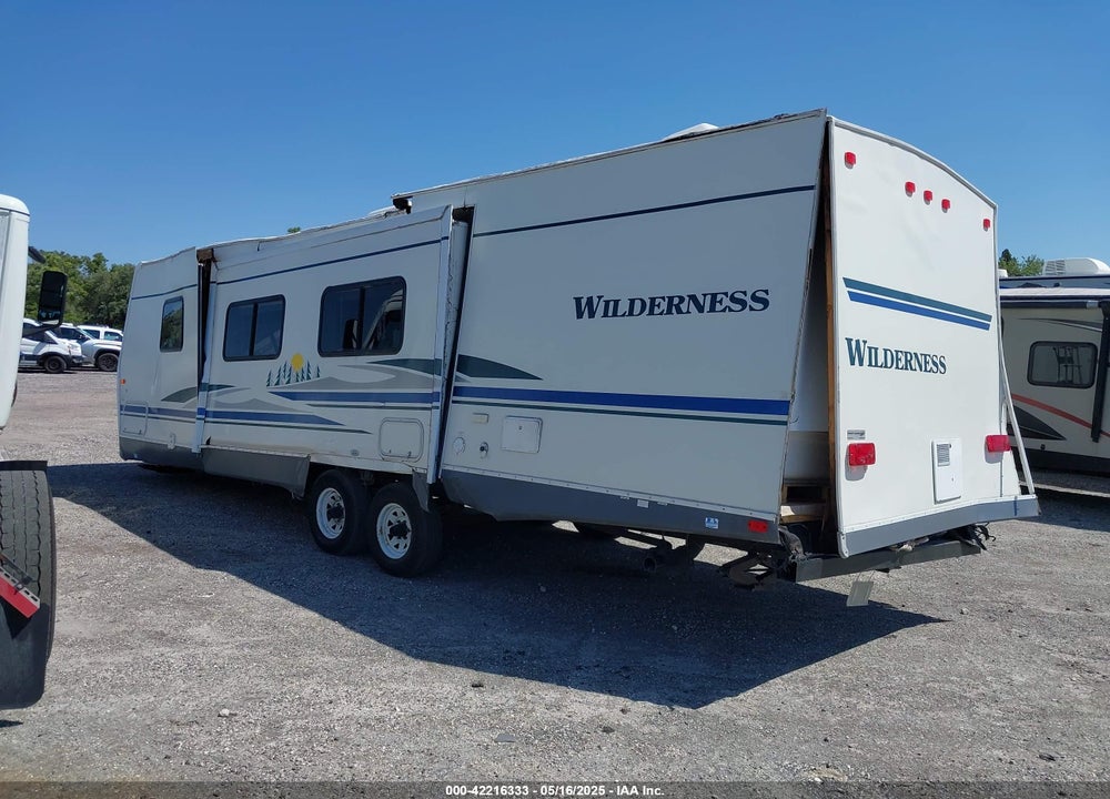 2006 FLEETWOOD WILDERNESS TRAVEL TRAILER VIN: 1ED1B302365341802