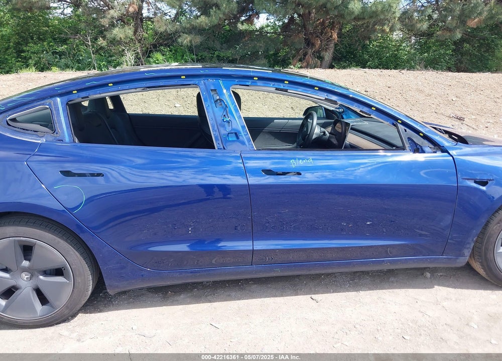 2021 TESLA MODEL 3 VIN: 5YJ3E1EB4MF858187