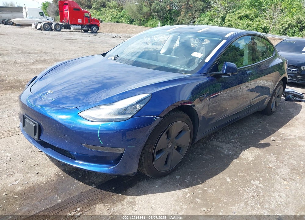 2021 TESLA MODEL 3 VIN: 5YJ3E1EB4MF858187
