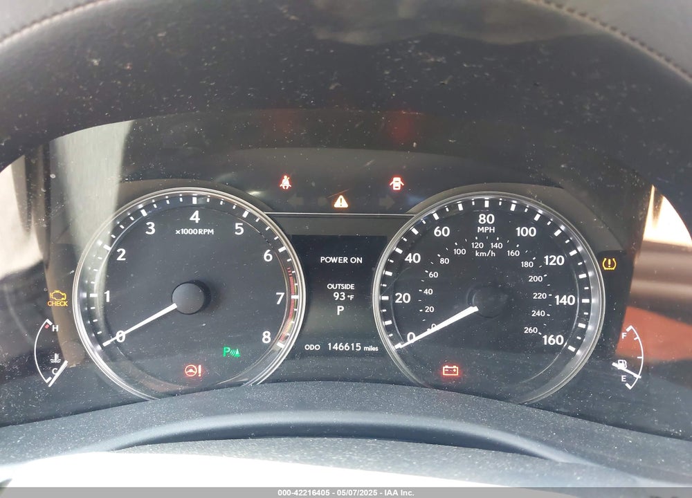 2014 LEXUS GS350 VIN: JTHBE1BL8E5033876