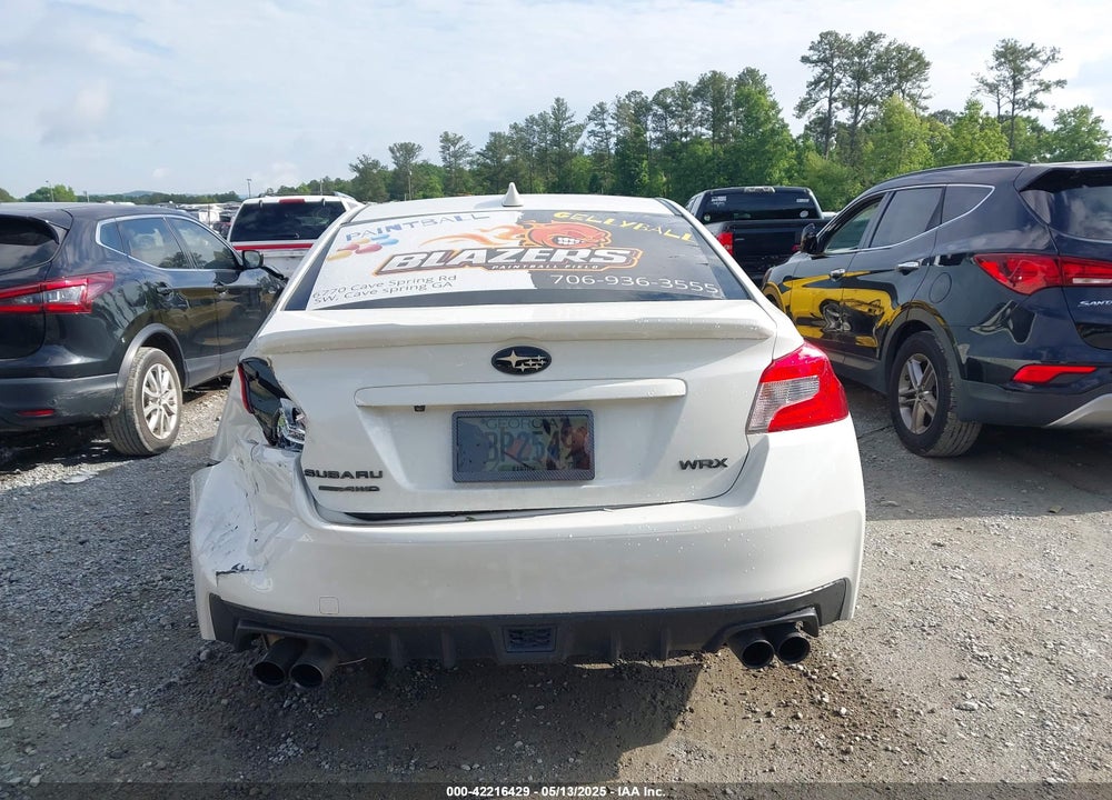 2021 SUBARU WRX VIN: JF1VA1A62M9820986