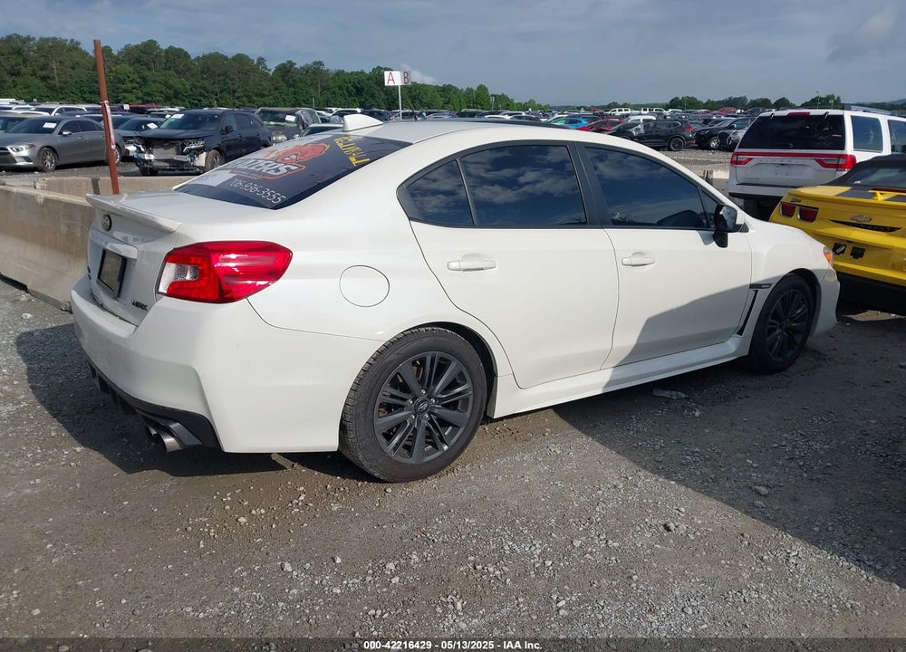 2021 SUBARU WRX VIN: JF1VA1A62M9820986