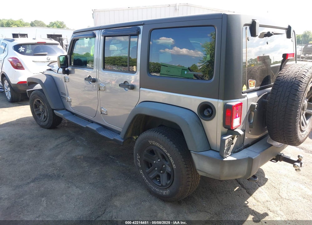 2016 JEEP WRANGLER UNLIMITED VIN: 1C4BJWKG2GL340536