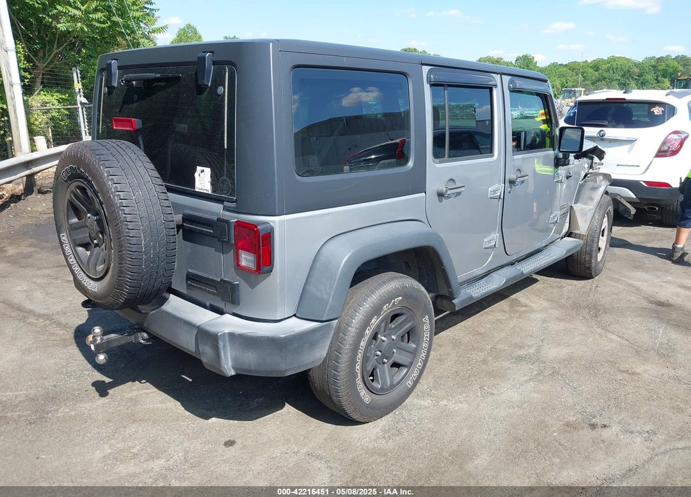 2016 JEEP WRANGLER UNLIMITED VIN: 1C4BJWKG2GL340536
