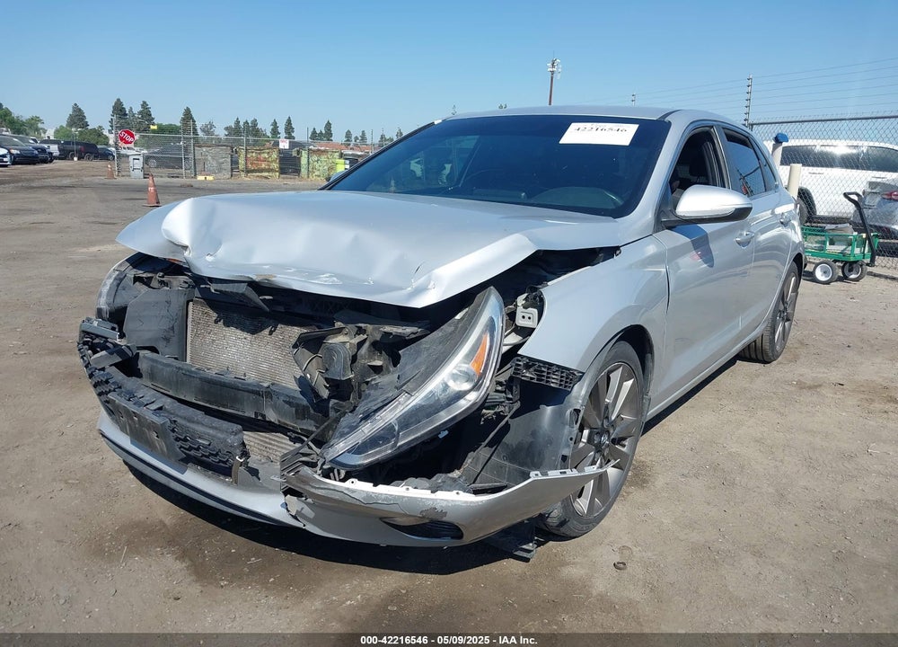 2018 HYUNDAI ELANTRA GT VIN: KMHH55LC1JU086867