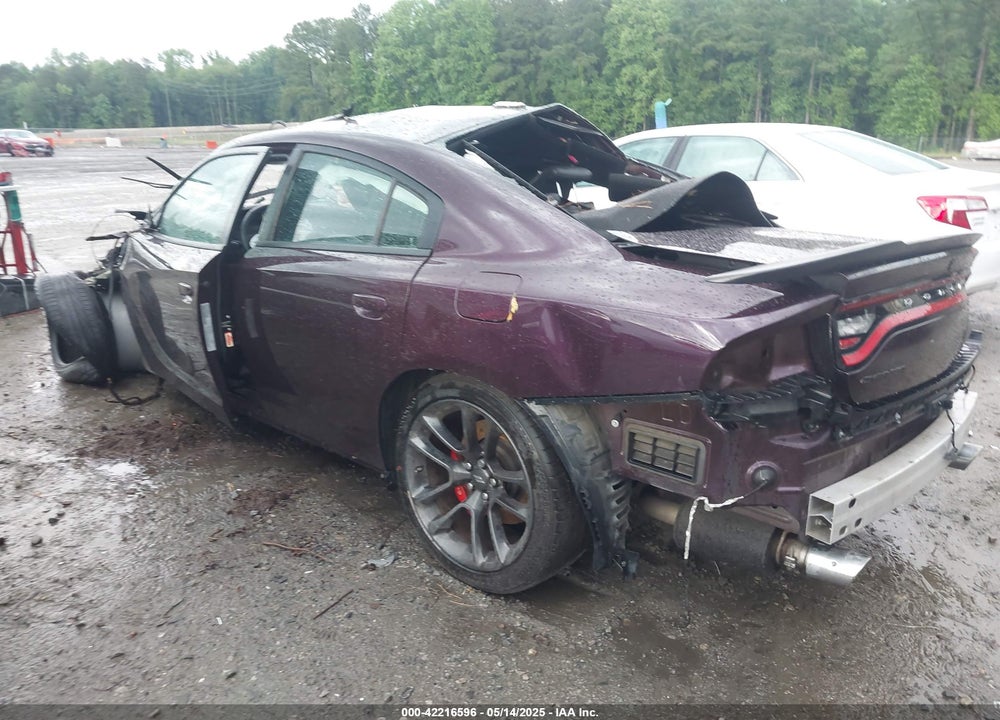 2021 DODGE CHARGER SCAT PACK RWD VIN: 2C3CDXGJ8MH578006
