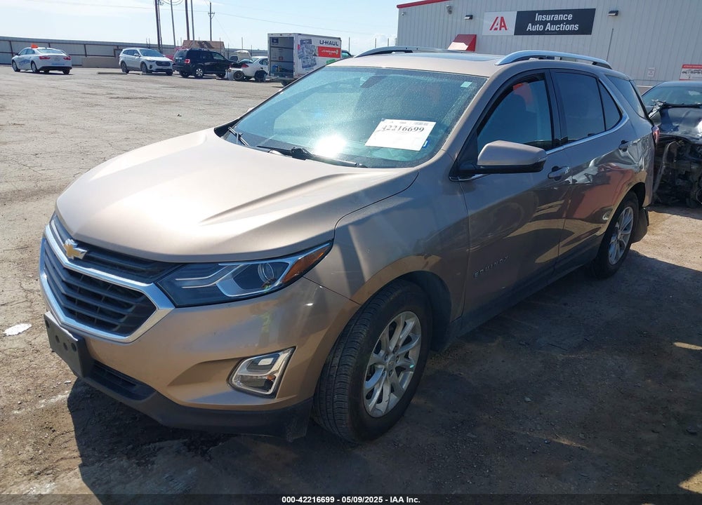 2018 CHEVROLET EQUINOX LT VIN: 2GNAXJEV9J6278308