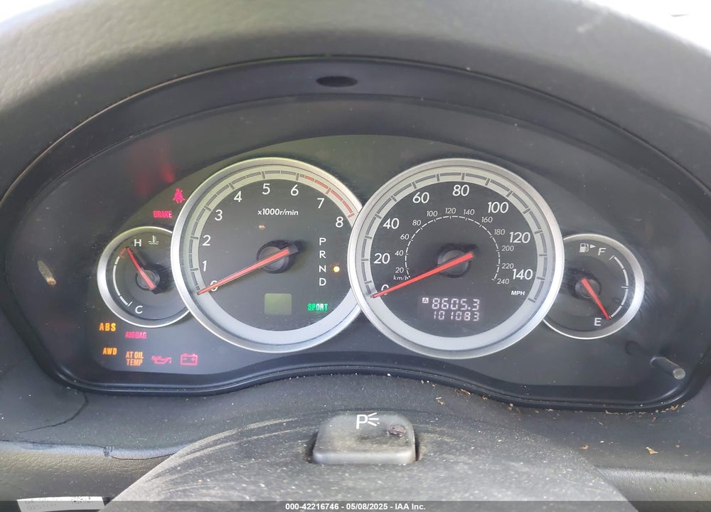 2005 SUBARU LEGACY 2.5I VIN: 4S3BL616X57228009