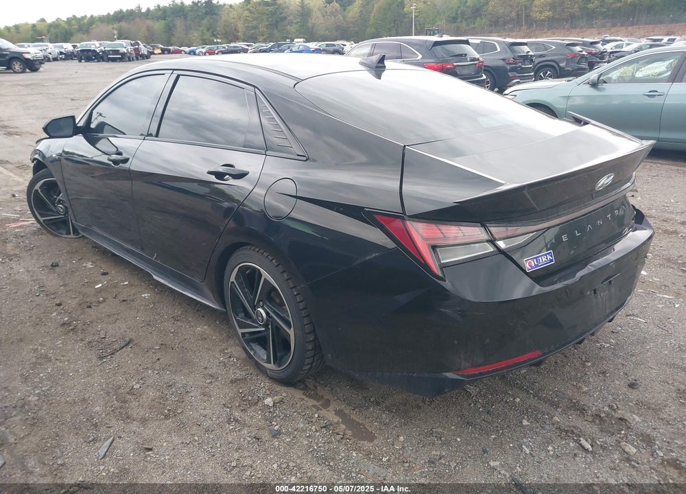 2021 HYUNDAI ELANTRA VIN: KMHLR4AF1MU190365