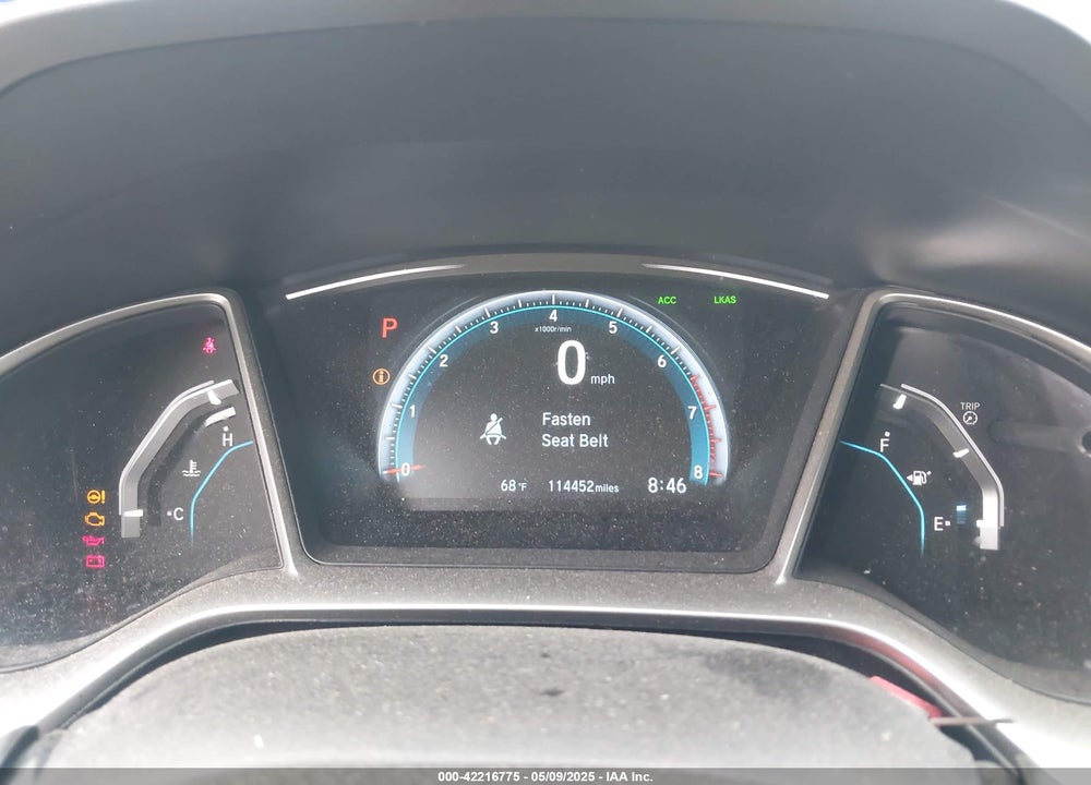 2016 HONDA CIVIC VIN: 19XFC1F96GE002964