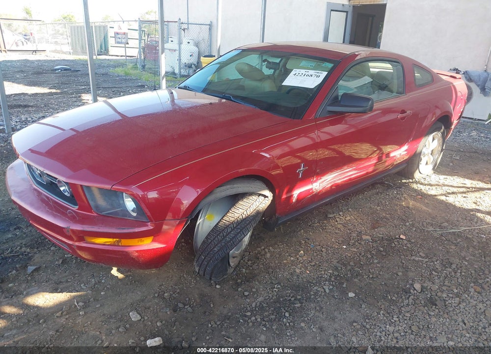 2008 FORD MUSTANG V6 DELUXE/V6 PREMIUM VIN: 1ZVHT80N185124424