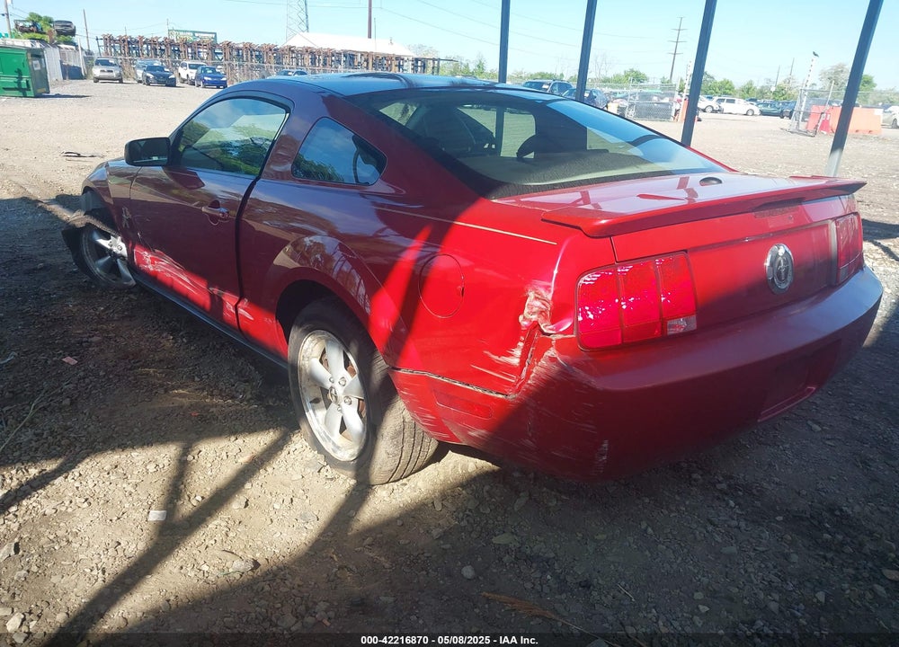 2008 FORD MUSTANG V6 DELUXE/V6 PREMIUM VIN: 1ZVHT80N185124424