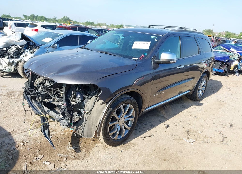 2018 DODGE DURANGO VIN: 1C4RDHEG9JC302239