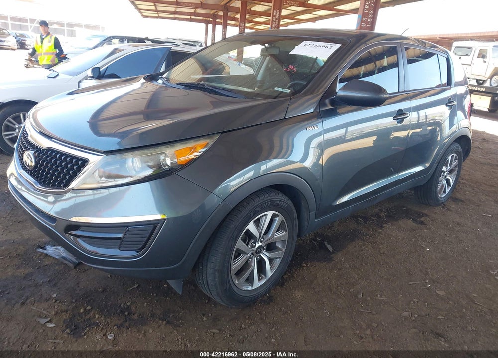 2014 KIA SPORTAGE LX VIN: KNDPBCACXE7601563