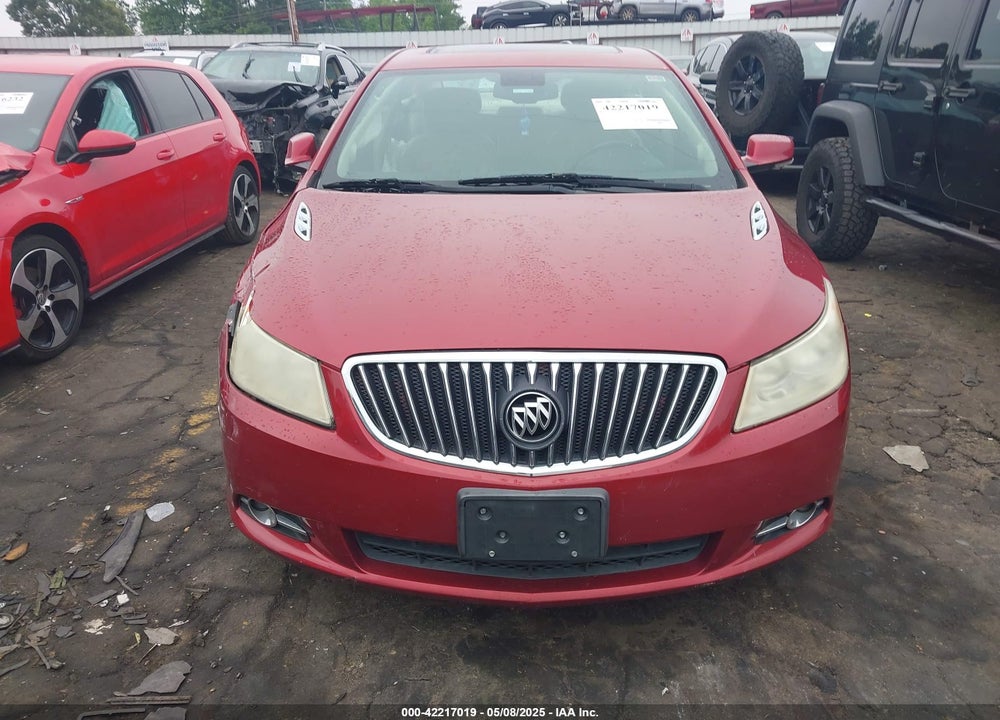 2013 BUICK LACROSSE VIN: 1G4GC5E3XDF178664