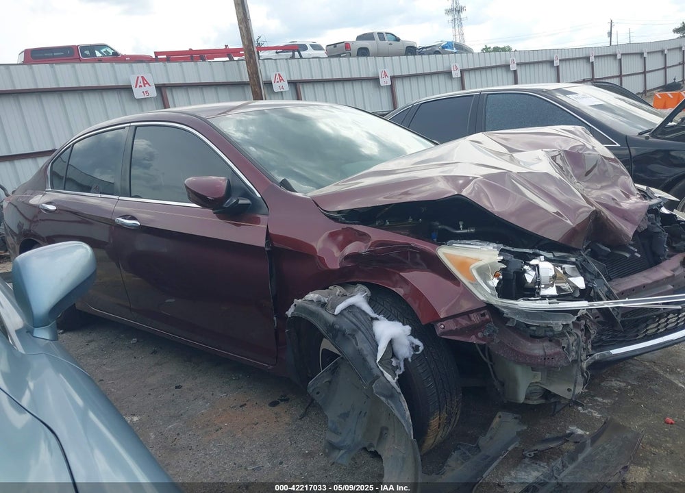 2016 HONDA ACCORD VIN: 1HGCR2F32GA118301