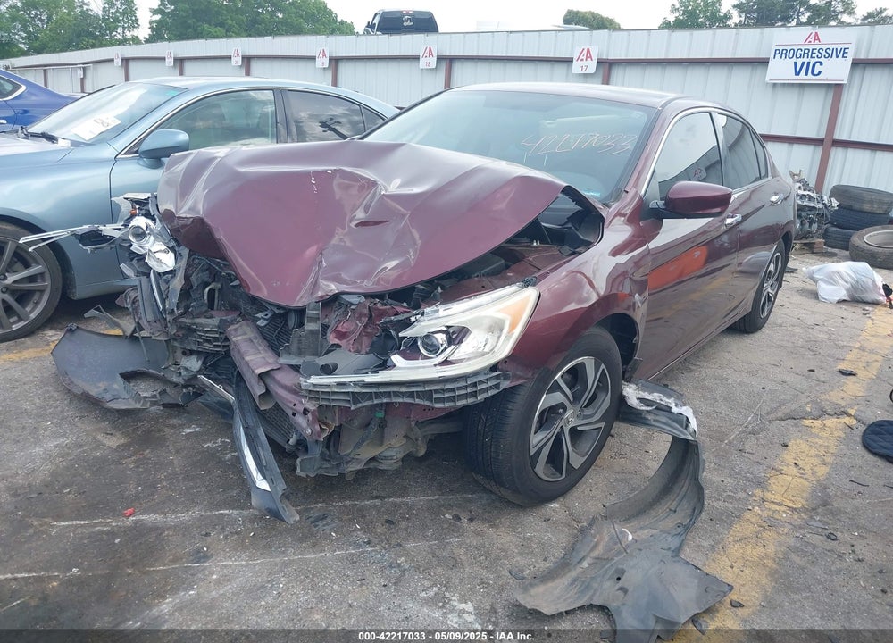 2016 HONDA ACCORD VIN: 1HGCR2F32GA118301