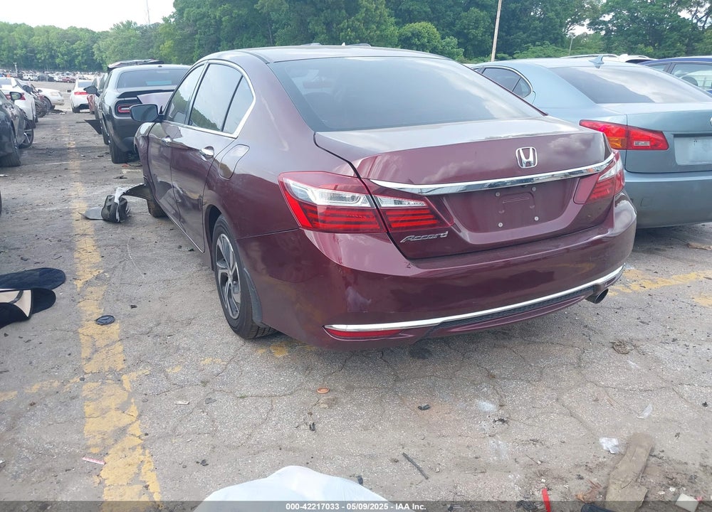 2016 HONDA ACCORD VIN: 1HGCR2F32GA118301