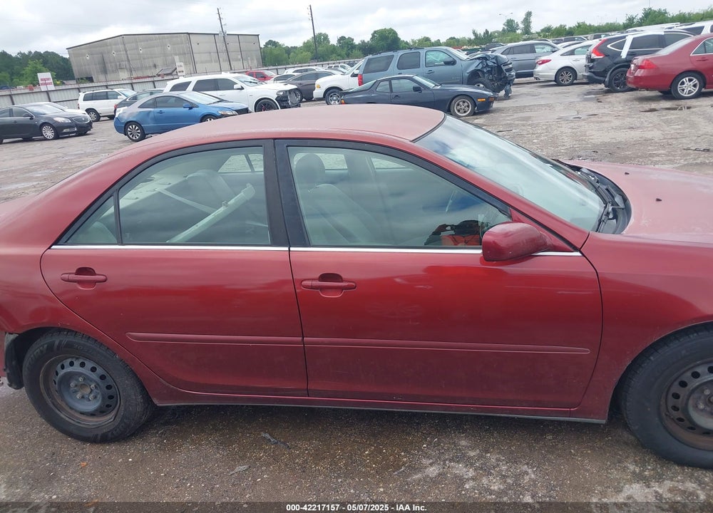 2005 TOYOTA CAMRY LE VIN: 4T1BE32K65U426233