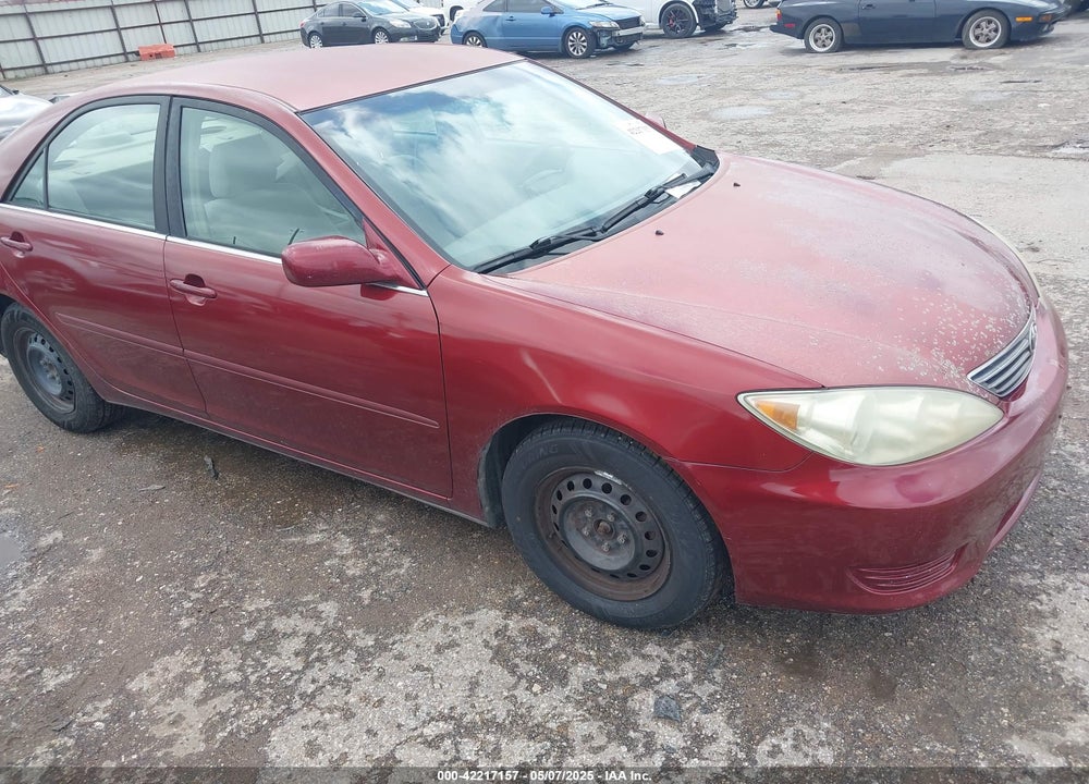 2005 TOYOTA CAMRY LE VIN: 4T1BE32K65U426233
