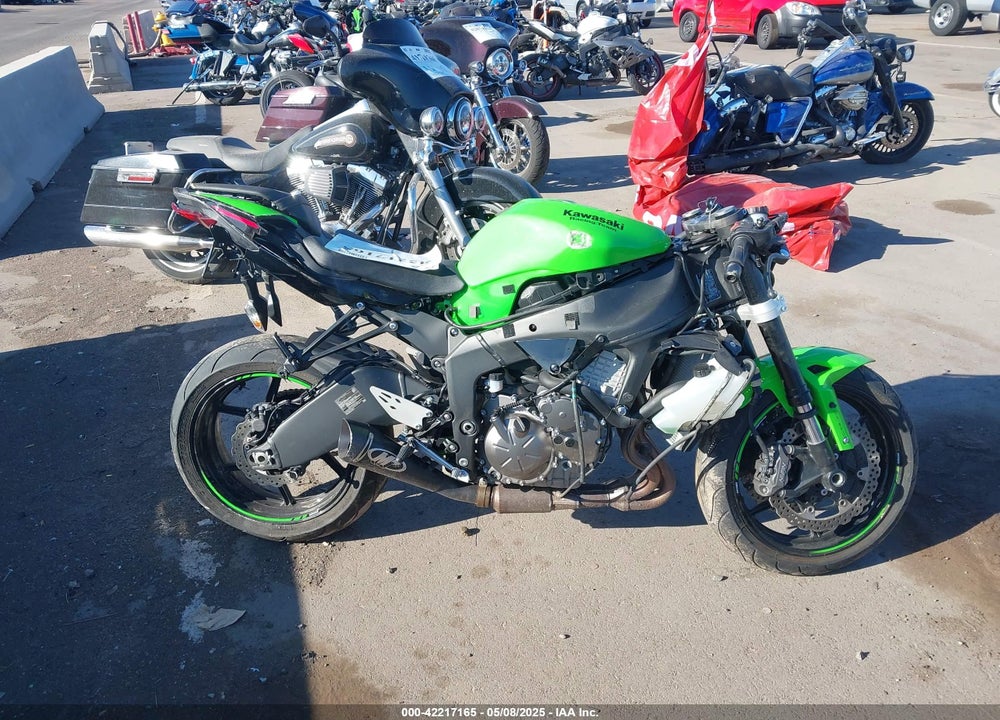 2021 KAWASAKI ZX636 K VIN: JKBZXJG11MA016463