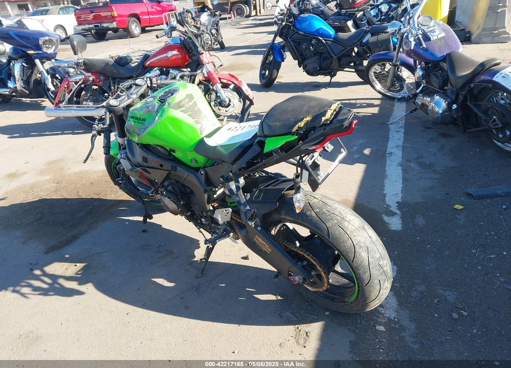2021 KAWASAKI ZX636 K VIN: JKBZXJG11MA016463