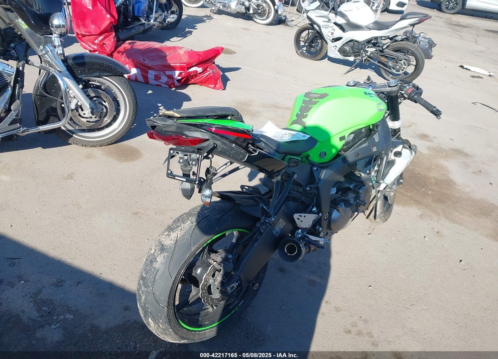 2021 KAWASAKI ZX636 K VIN: JKBZXJG11MA016463