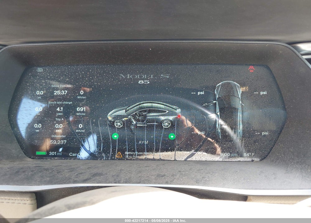 2015 TESLA MODEL S VIN: 5YJSA1H17FFP74930