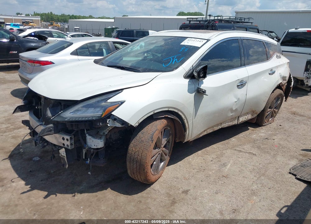 2019 NISSAN MURANO VIN: 5N1AZ2MJ7KN159902