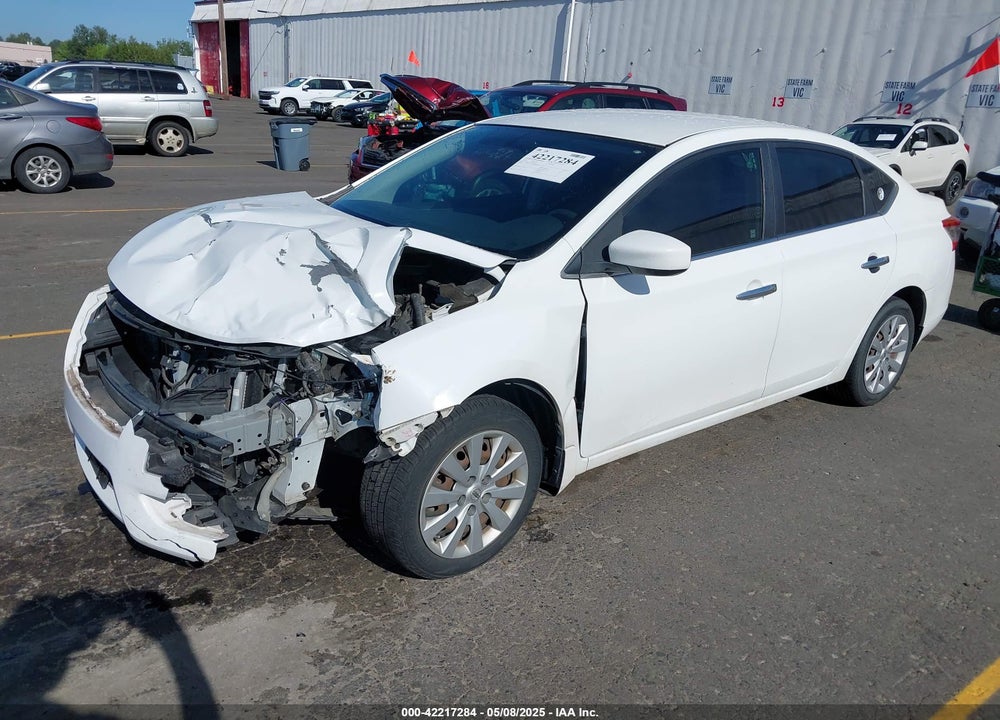 2015 NISSAN SENTRA S VIN: 3N1AB7AP8FY323250