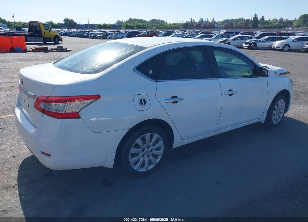 2015 NISSAN SENTRA S VIN: 3N1AB7AP8FY323250