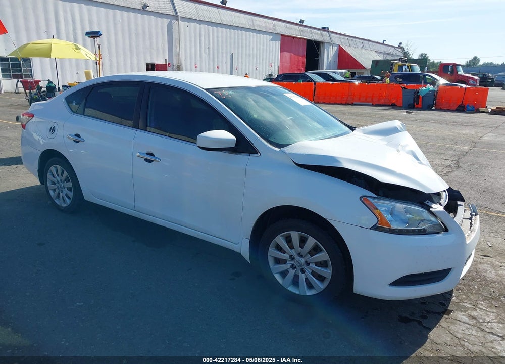 2015 NISSAN SENTRA S VIN: 3N1AB7AP8FY323250