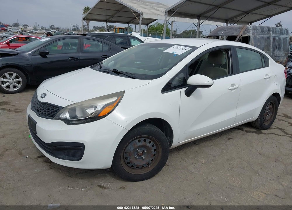 2013 KIA RIO LX VIN: KNADM4A34D6238326