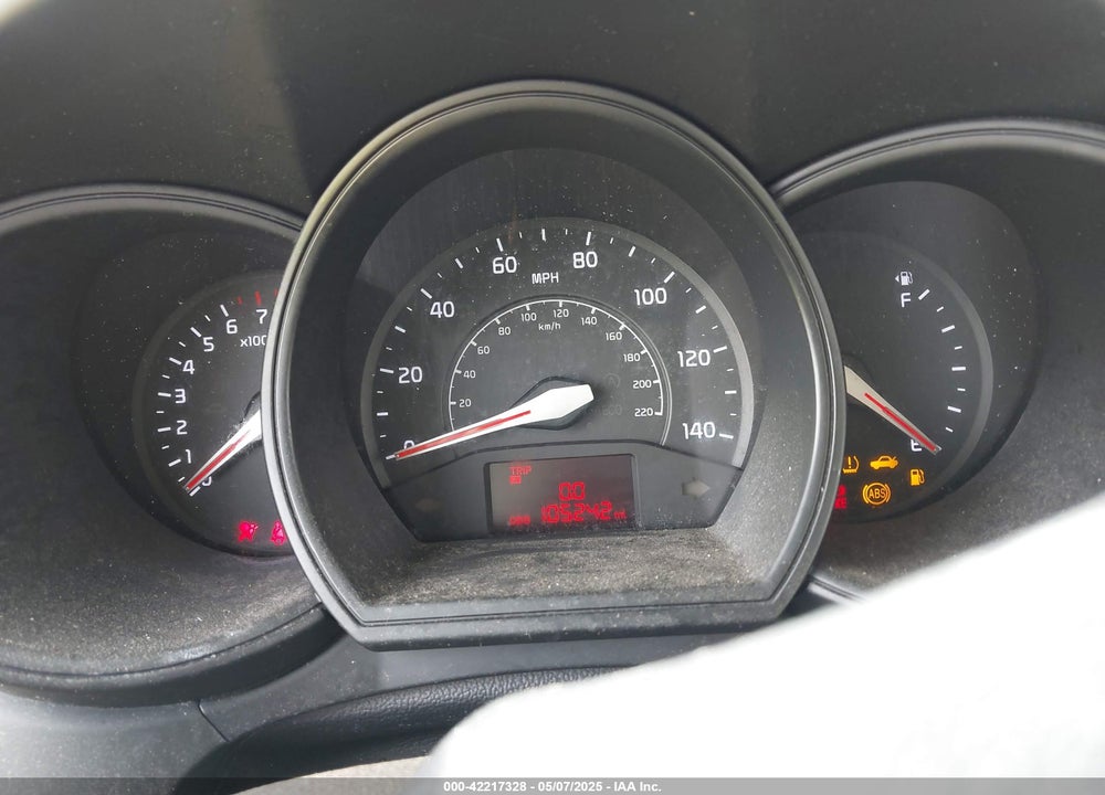 2013 KIA RIO LX VIN: KNADM4A34D6238326