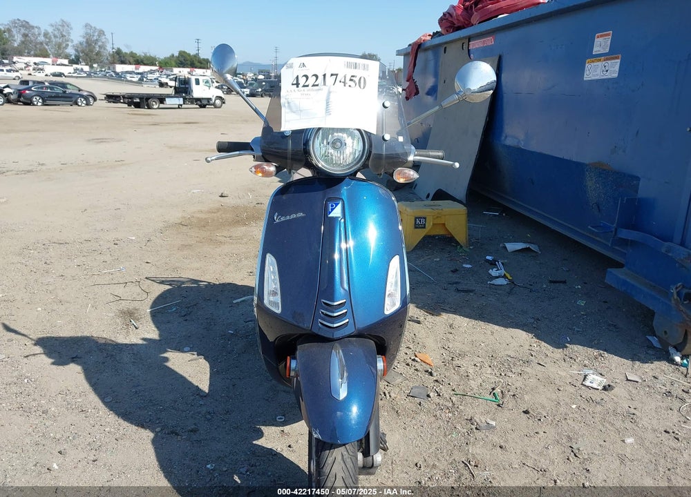 2015 VESPA SPRINT 150 3V VIN: ZAPM818GXF5100571