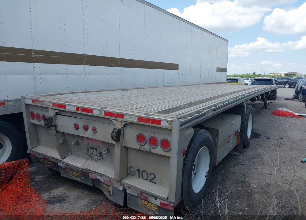 2007 MAC TRAILER MFG FLATBED TRAILER VIN: 5MAPA48217A012765
