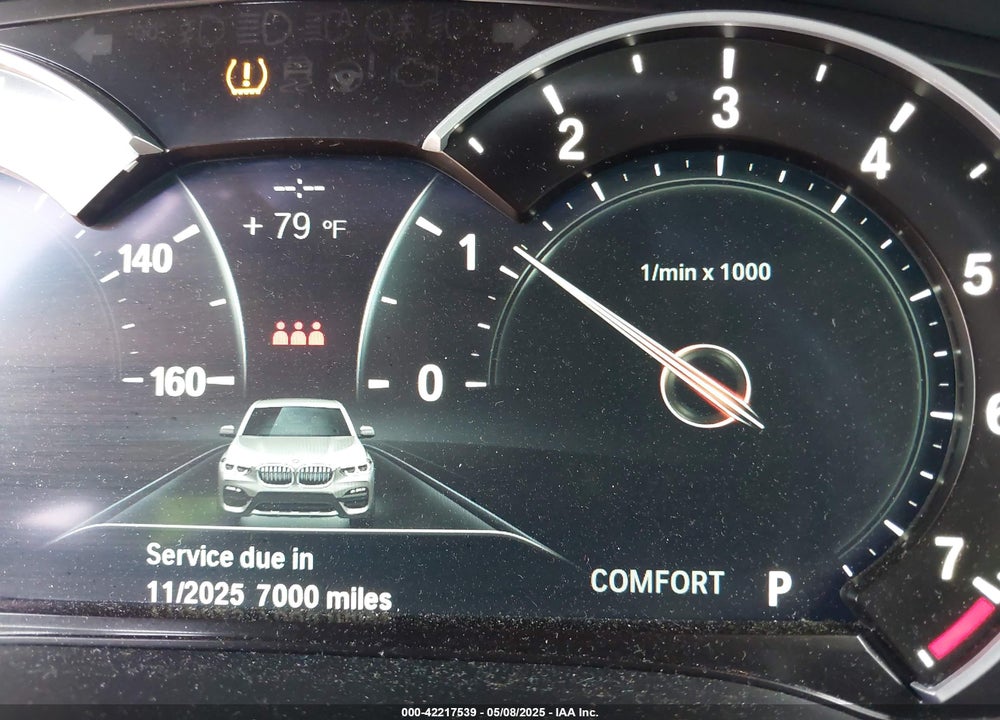 2019 BMW X3 VIN: 5UXTR7C58KLR49721