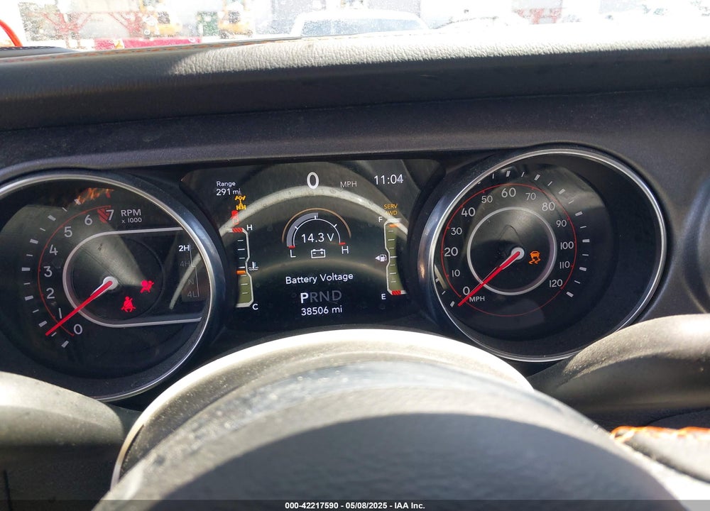 2021 JEEP GLADIATOR MOJAVE 4X4 VIN: 1C6JJTEG8ML515686