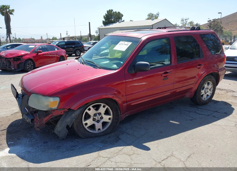 2007 FORD ESCAPE LIMITED VIN: 1FMCU04167KB90000