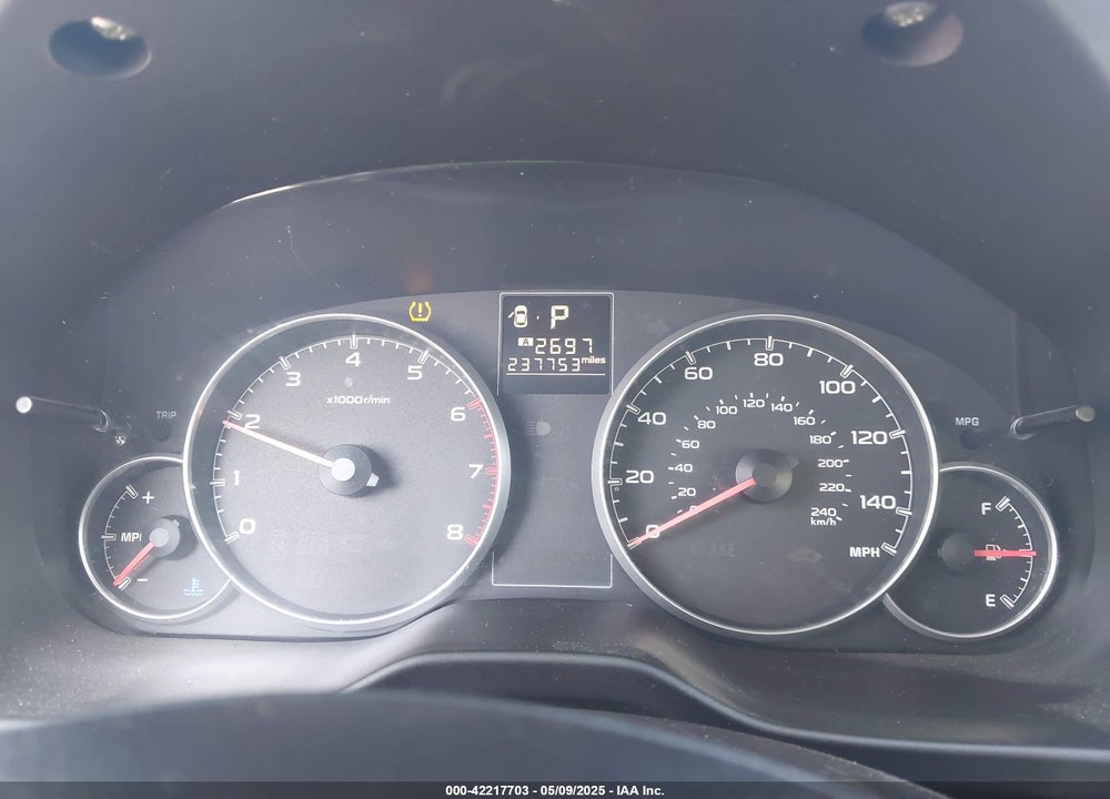 2013 SUBARU LEGACY VIN: 4S3BMBC64D3037081