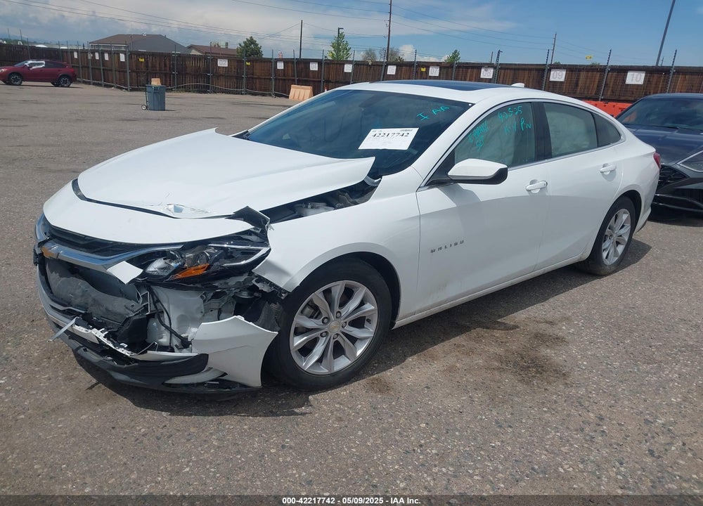 2022 CHEVROLET MALIBU FWD LT VIN: 1G1ZD5ST1NF128678