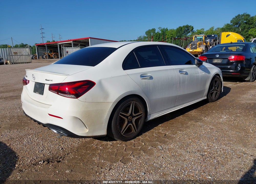 2020 MERCEDES-BENZ A 220 VIN: W1K3G4FBXLW045365